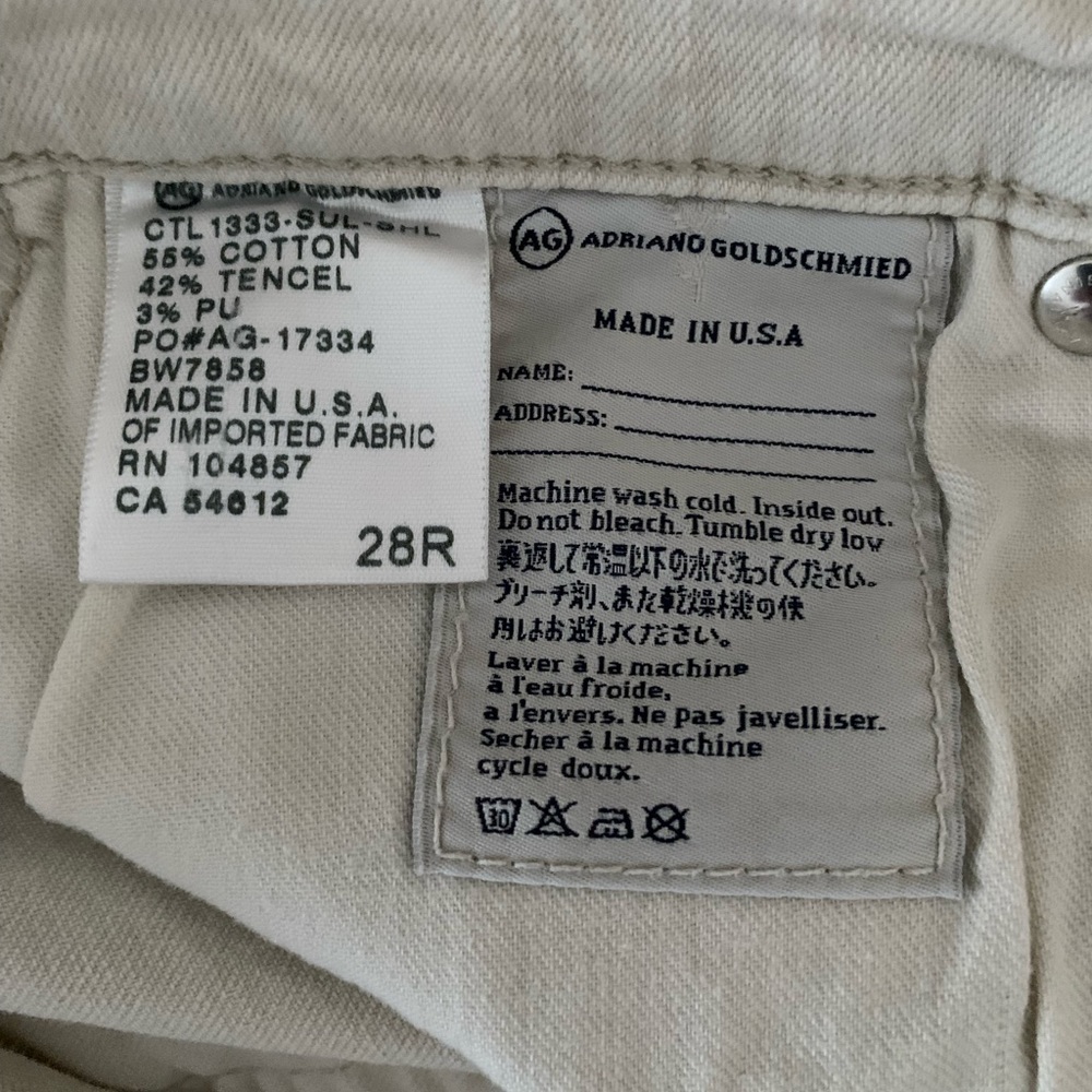 AG ADRIANO GOLDSCHMIED cigarette roll up jeans - Picture 13 of 15